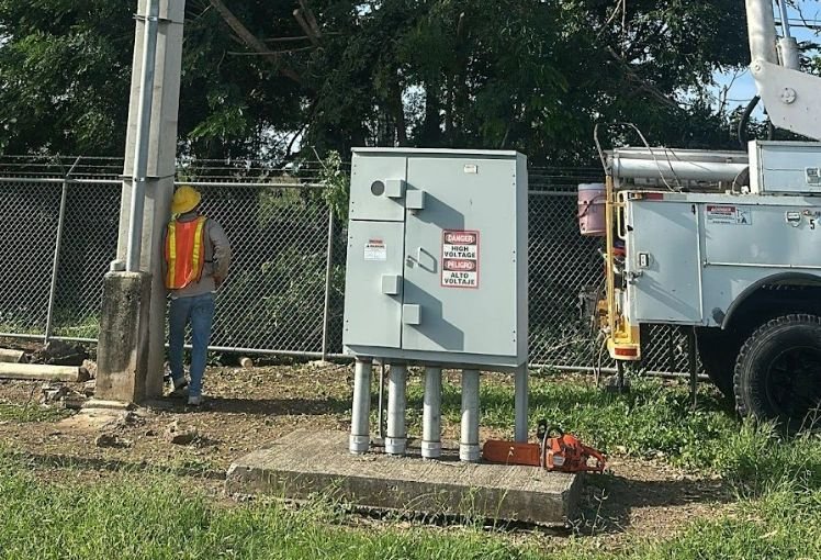 Mantenimiento de instalación eléctrica industrial